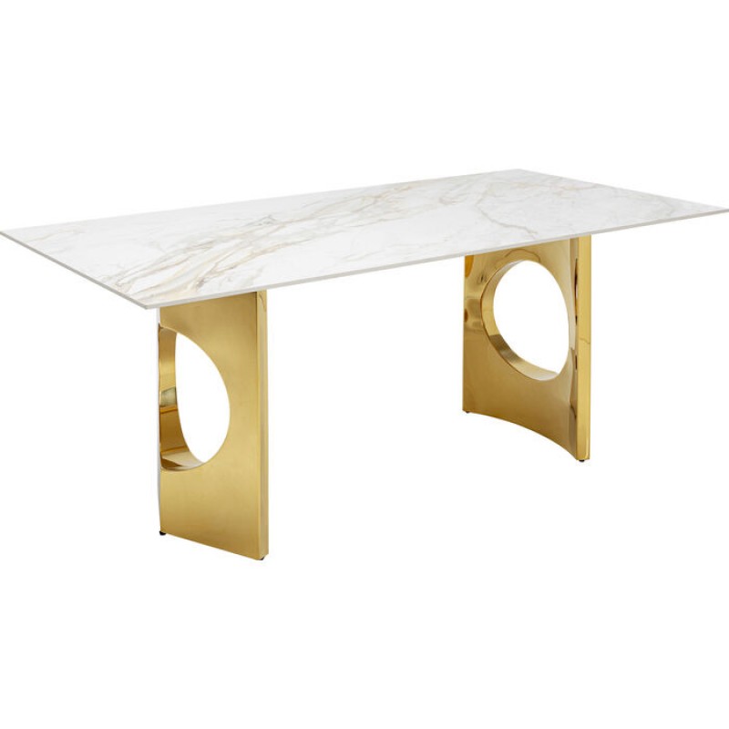 Table Eternity Oho Gold 180x90cm